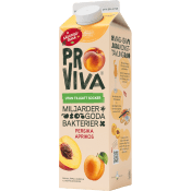 Fruktdryck Persika Aprikos utan tillsatt socker 1000ml Proviva.