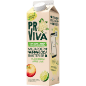 Fruktdryck Fläderblom Äpple Lime utan tillsatt socker 1000ml Proviva.