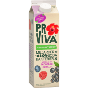 Fruktdryck Skogsbär Hibiskus 1000ml Proviva.