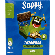 Isglass Triangle Freeze Pops Cola 8-p 560ml Sappy.