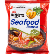 Snabbnudlar Seafood Ramyun 125g Nongshim.