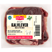 Kalvlever Färsk ca 500g Scan.