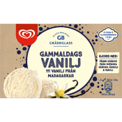 Glass Gammeldags vanilj 500ml GB Gräddglass.