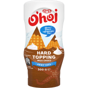 Chokladsås Hard Topping Mjölkchocklad 300g Ohoj.
