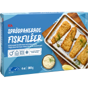 Sprödpanerad kummel fryst 4-p 360g ICA.