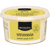 Vitvinssås 230ml ICA Selection.