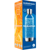 PET-flaska 1L VDL metal Sodastream.