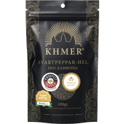 Svartpeppar Kampot Hel Ekologisk 100g Khmer.