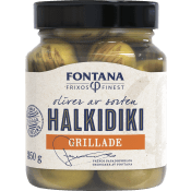 Oliver Halkidiki grillade 350g Fontana.