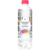 kolsyrat vatten Hallon/grapefrukt 50cl ICA.