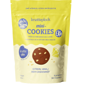 Minicookies - Citron,vanilj, cashewnöt GF 1år 150g Knatteplock.