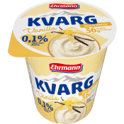 Kvarg Vaniljsmak 0,1% 450g Ehrmann.