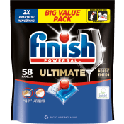 Maskindisk Ultimate AiO Disktabletter 58 Styck Finish.