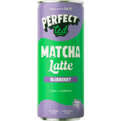 Matcha Latte Blueberry 250ml Perfect Ted.