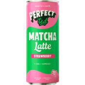 Matcha Latte Strawberry 250ml Perfect Ted.