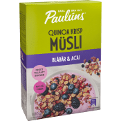 Müsli Blåbär & Acai 400g Paulúns.