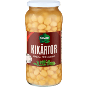 Kikärtor i saltlag 560g Sevan.