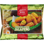 Cheddar cheese Jalapeño Fryst 250g Lindströms Bites.