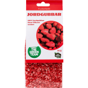 Jordgubbar Frystorkade 25g The Green Team.