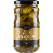 Jalapeno Skivad 340g Mediteran.