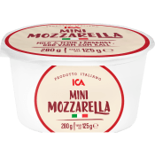Mozzarella mini 125g ICA.