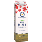 Lättmjölk Färsk 0,5% 1l Skånemejerier.