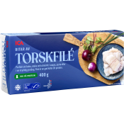 Torskfilé MSC Fryst 400g ICA.