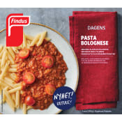 Pasta bolognese 390g Findus.