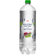 Kolsyrat vatten Granatäpple/lime 1.5l ICA.