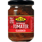 Soltorkade tomater Classico 140g Zeta.