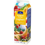 Fruktyoghurt Jordgubb Banan 2.7% 1000g Norrmejerier.