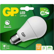 LED Globlampa Classic Dimbar E27 806lm (60W) GP.