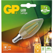 LED Kronljuslampa Filament E14 250lm (25W) GP.