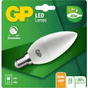 LED Kronljuslampa Candle Dimbar E14 470lm (40W) GP.