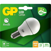 LED Globlampa Mini Globe Dimbar E14 470lm (40W) GP.