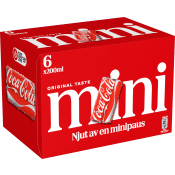 Läsk Original Taste 6-pack 20cl Coca-Cola.