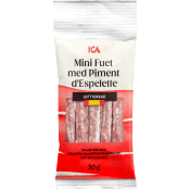 Salami Fuet Espelettepeppar Mini 50g ICA.