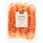 Lufttorkad skinka Lomo Iberico 80g ICA Selection.