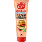Amerikansk Dressing Schriracha vegansk 230g Kavli.