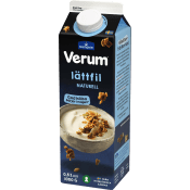 Hälsofil Naturell Lätt 0,5% 1000g Verum®.