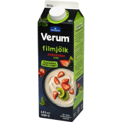 Filmjölk Jordgubb Kiwi 3,5% 1000g Verum®.