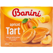 Kakor Apricot Tart 210g Banini.