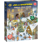 Adventskalender Jan van Haasteren Pussel 24x54 bitar Jumbo.