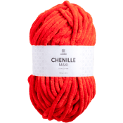 Chenille Maxi 100g Fiery Red Järbo.