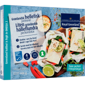 Grönländsk hälleflundra MSC 400g Royal Greenland.