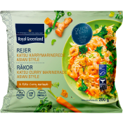 Räkor currymarinerade 200g Royal Greenland.