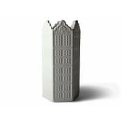 Vas Hus vit 25cm x12.