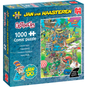 Pussel Parcel Panic 1000 bitar Jan van Haasteren.