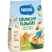 Crunchy Flowers Päron Morot 15m 100g Nestlé.