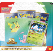 Pokémon Tech Sticker Collection 30th Celebration.